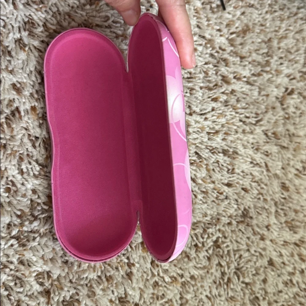 Disney Pink and Silver Mickey Mouse Glasses Case